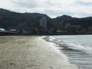 逗子海岸の東側